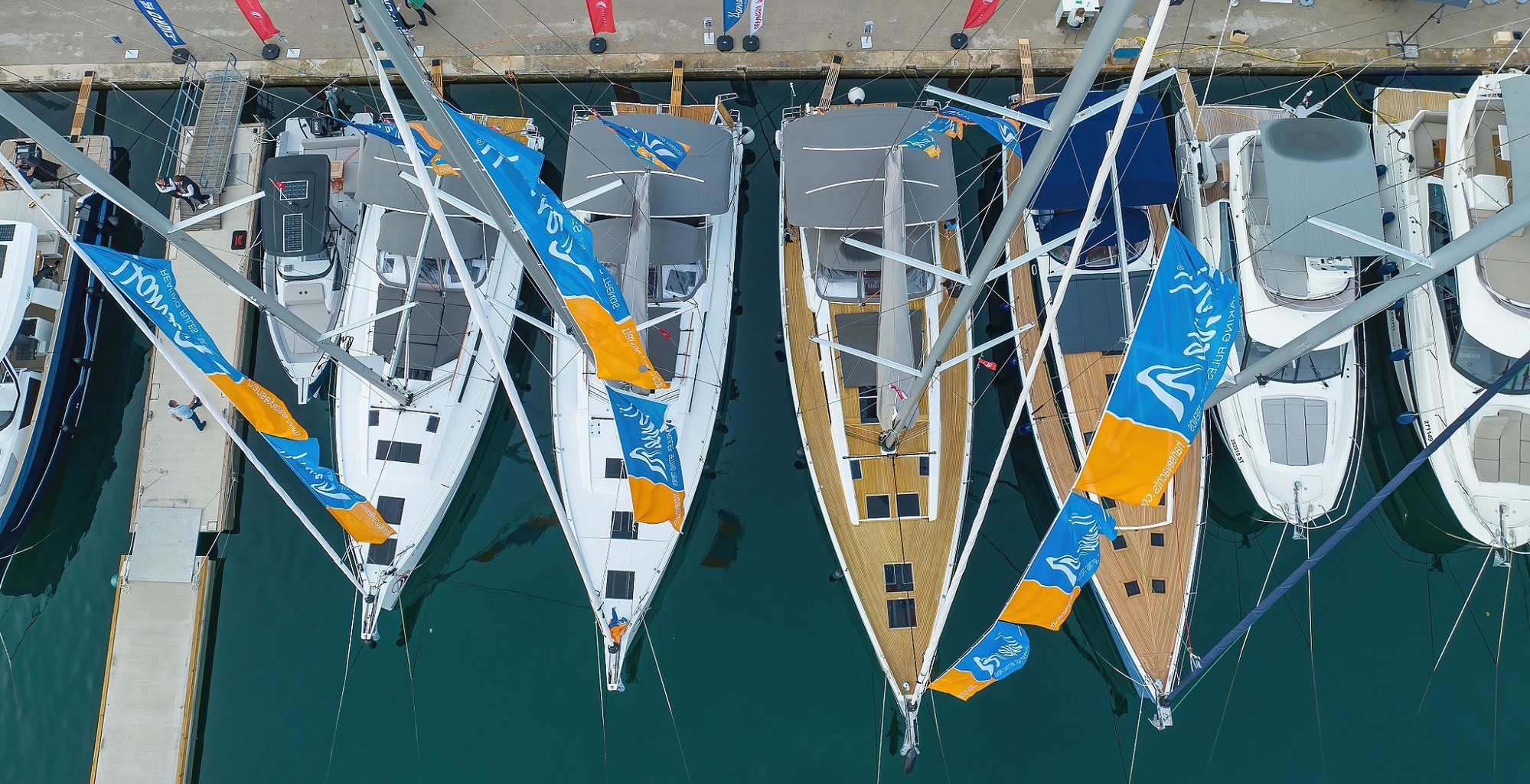 Hanse models on Dalmatia Boat Show
