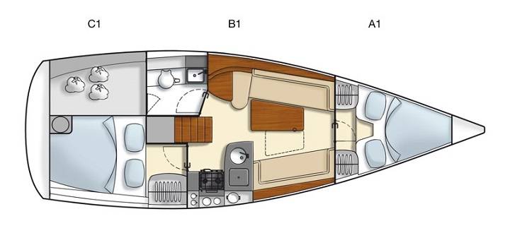 Hanse 325 Sara