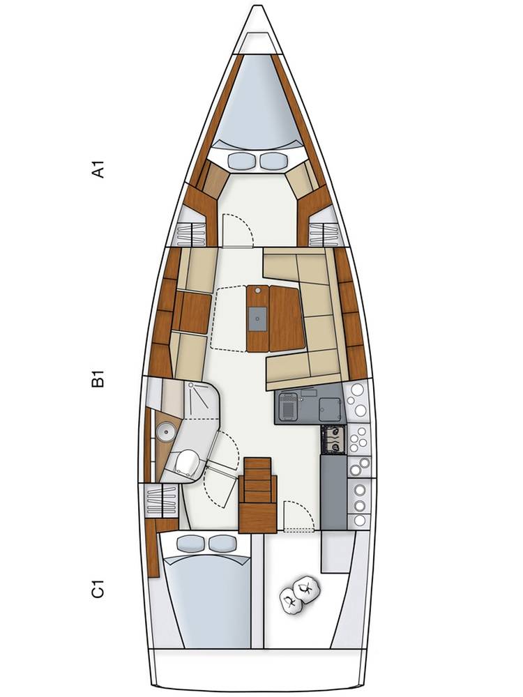 Hanse 415 Elena