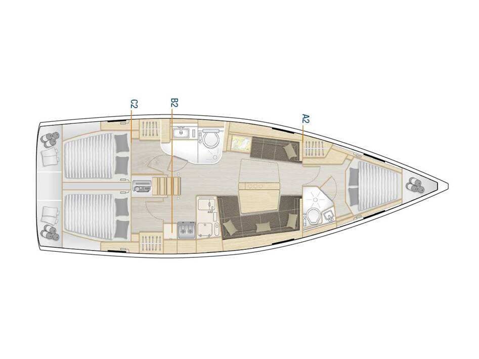 Hanse 418 Blue Eagle