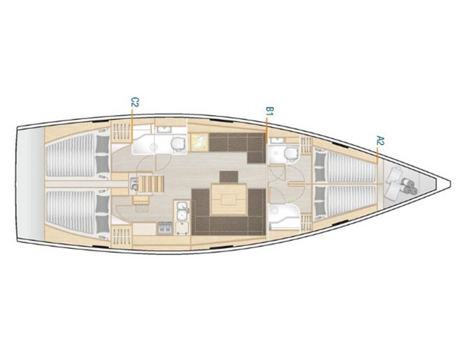 Hanse 458 Kind of Magic