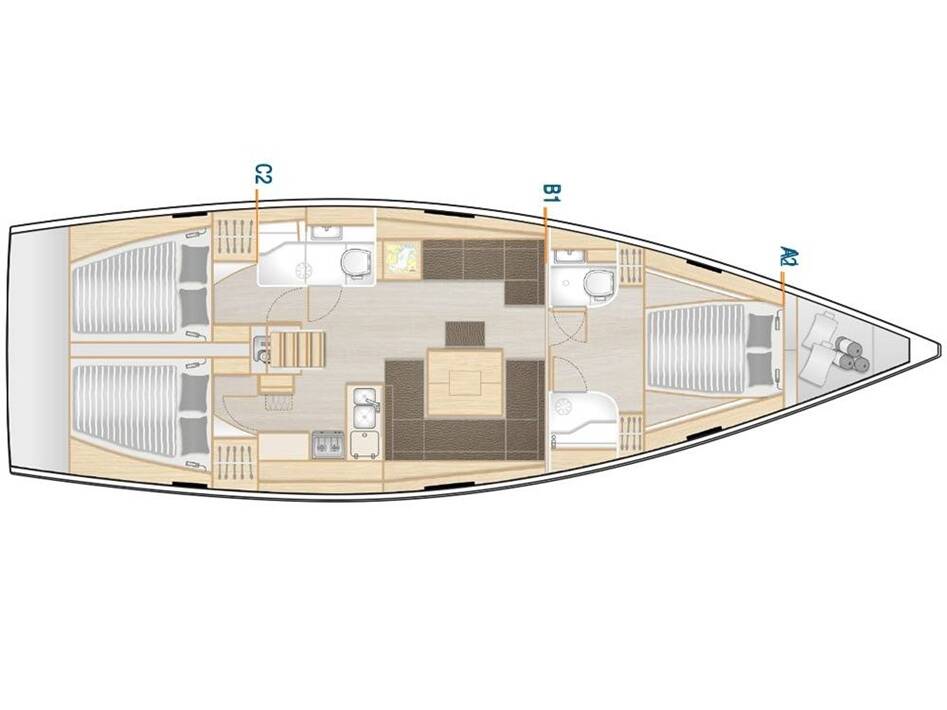 Hanse 458 One Life
