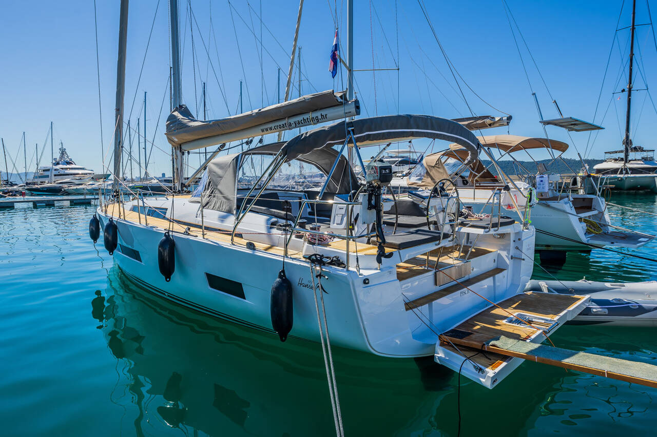 Hanse 460 Pisch video