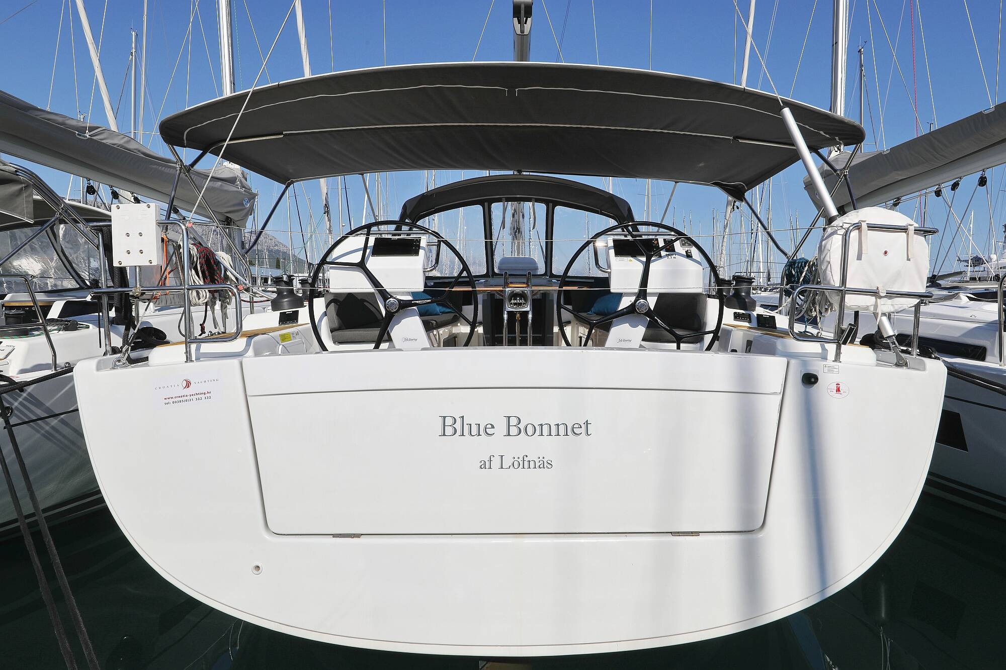 Hanse 505 Blue Bonnet af Lovnas