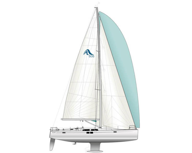 Hanse 505 Blue Bonnet af Lovnas