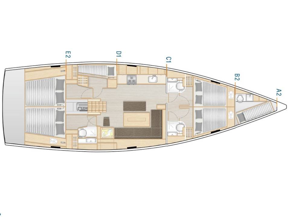 Hanse 508 Khaleesi