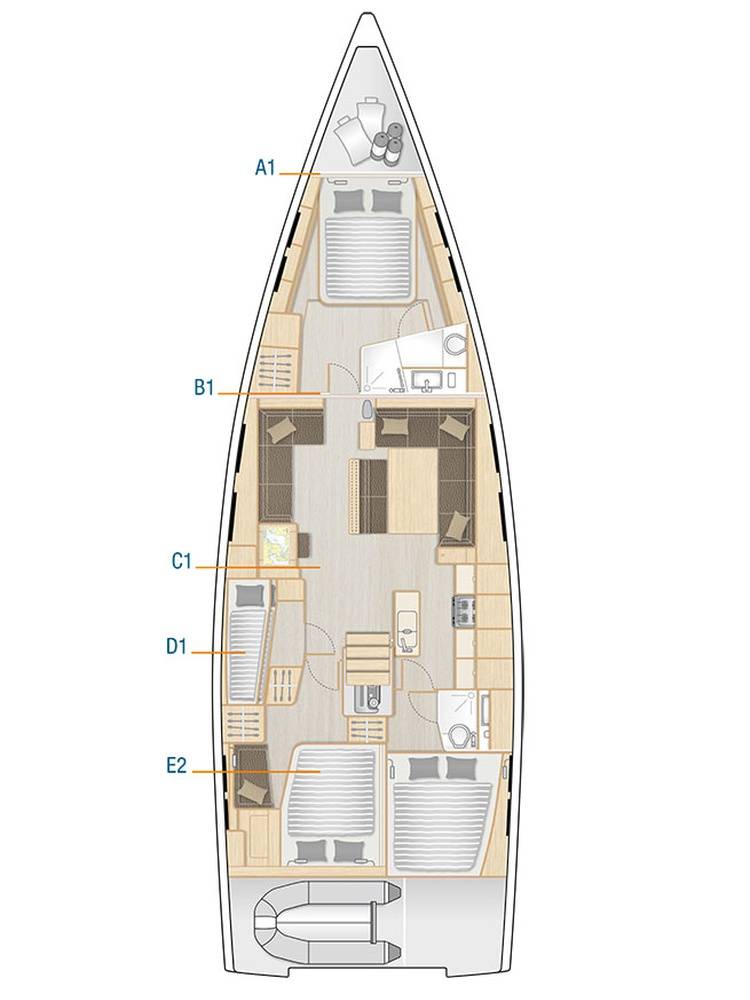 Hanse 548 #018