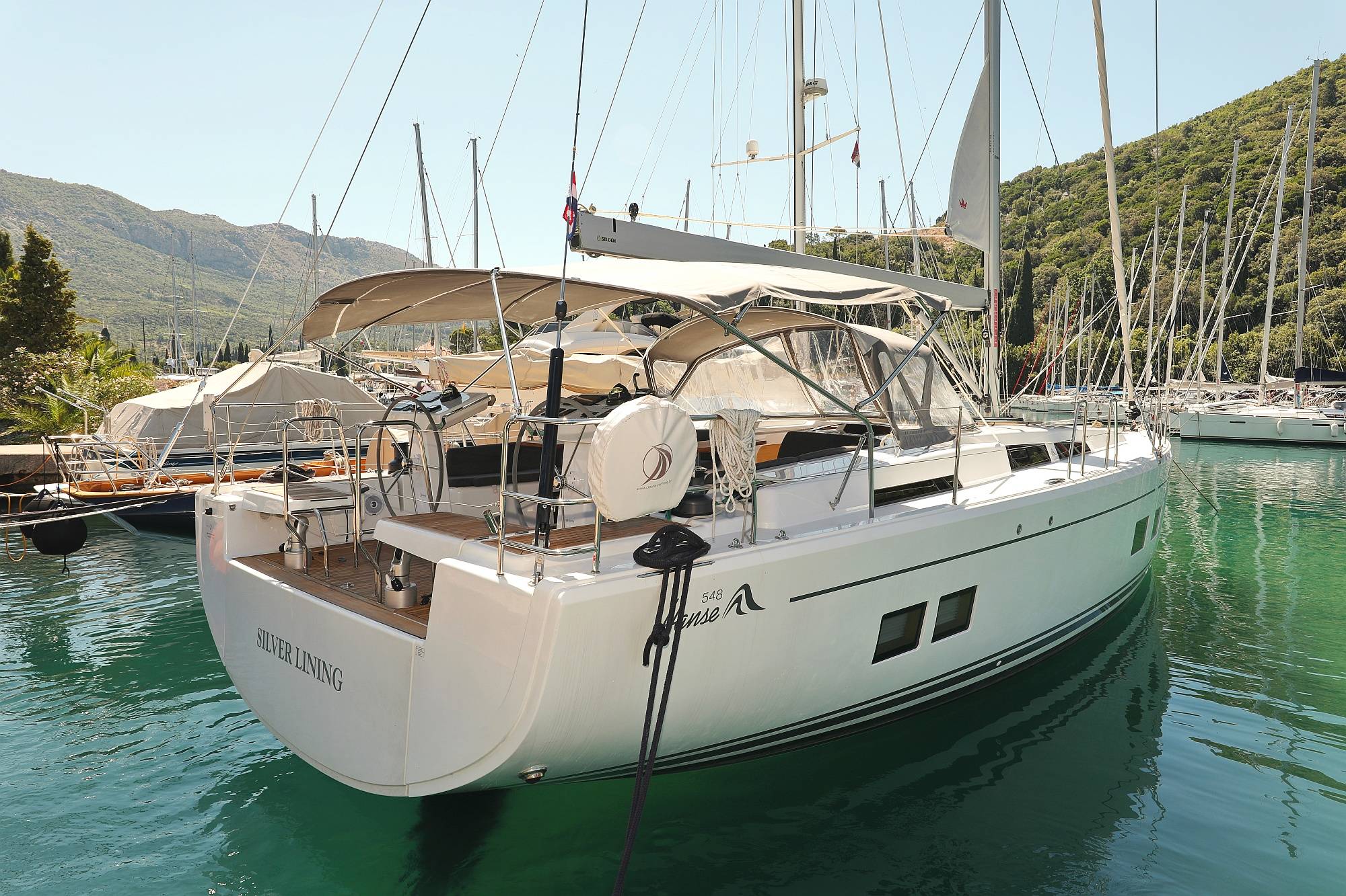 Hanse 548 Silver Lining