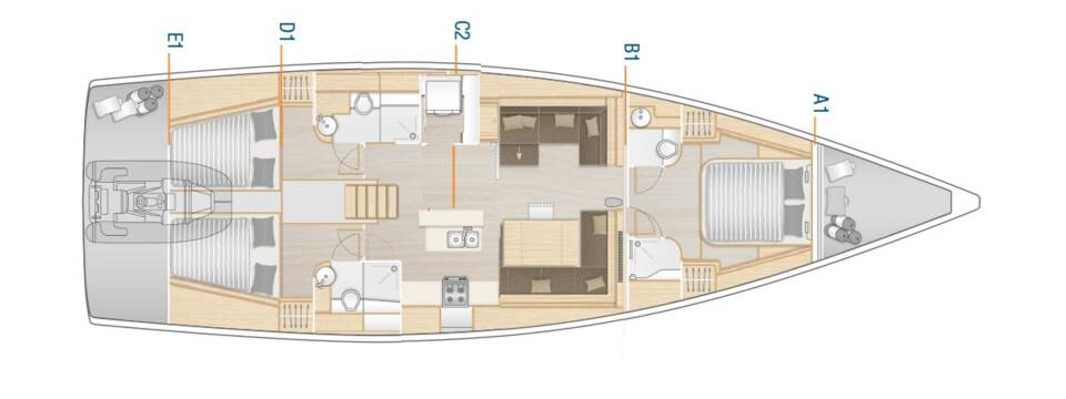 Hanse 588 Far Niente